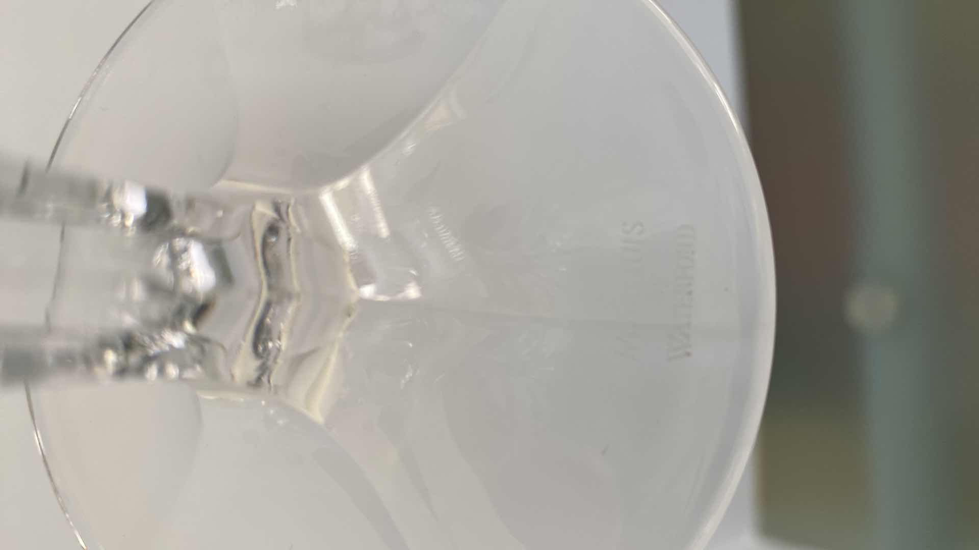 Photo 3 of 4-MARQUIS BY WATERFORD STEMWARE AND 2 MARTINI GLASSES