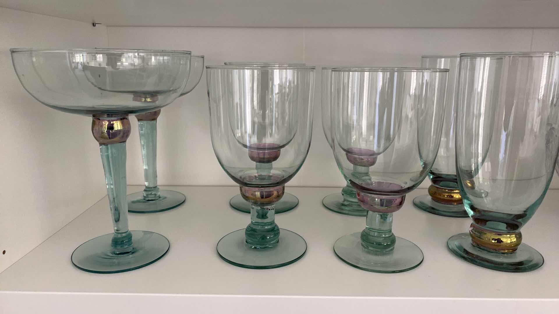 Photo 1 of 2-SHELFS STEMWARE AND GLASSWARE WITH A BOWL