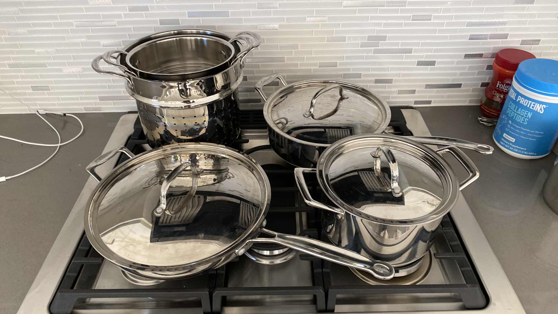 Photo 2 of 8 PIECES CUISINART PANS