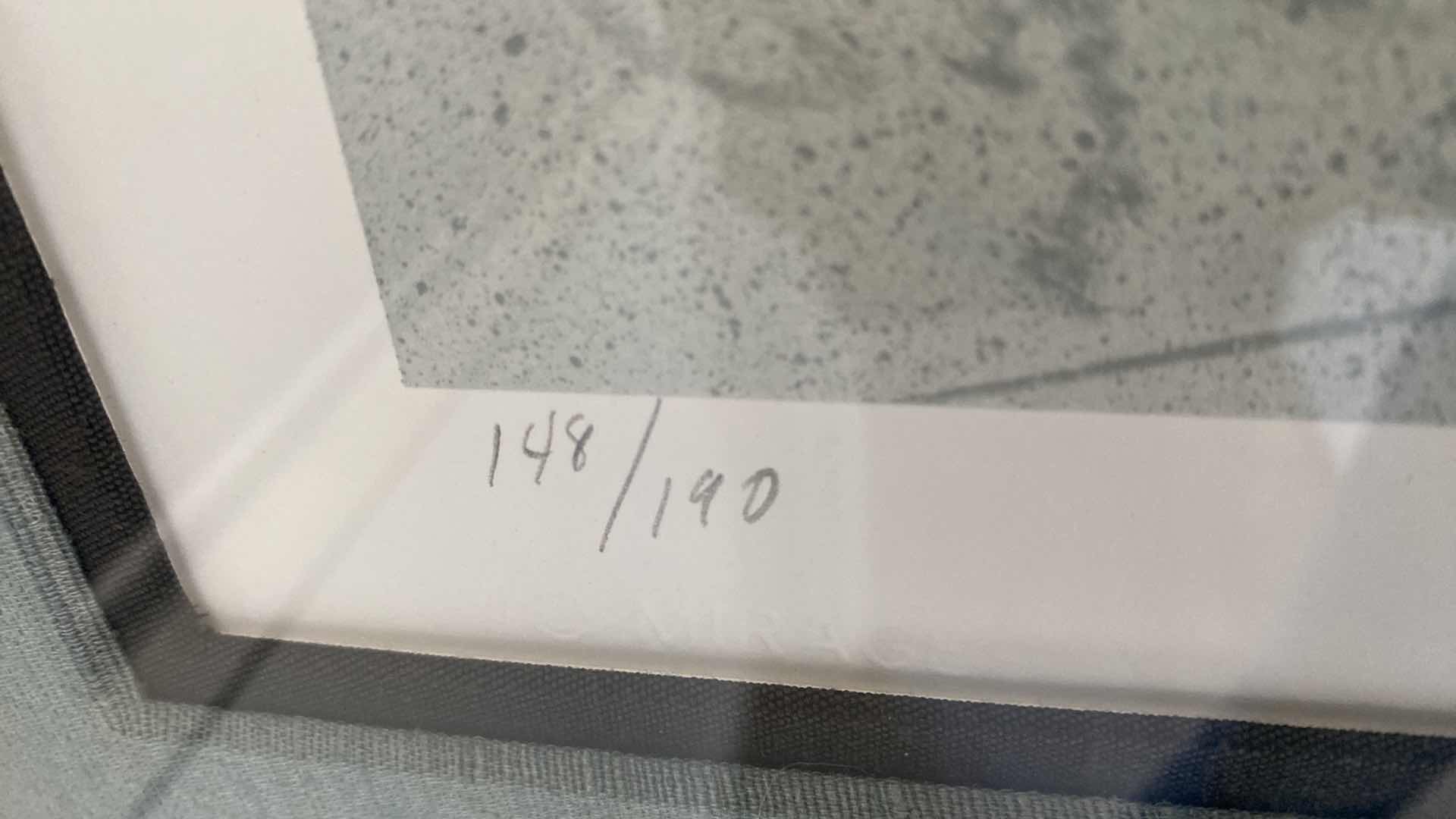 Photo 1 of FRAMED ART DECOR STYLE SIGNED JOHN P. O’BRIEN 148/190 ARTWORK 37” x 31”