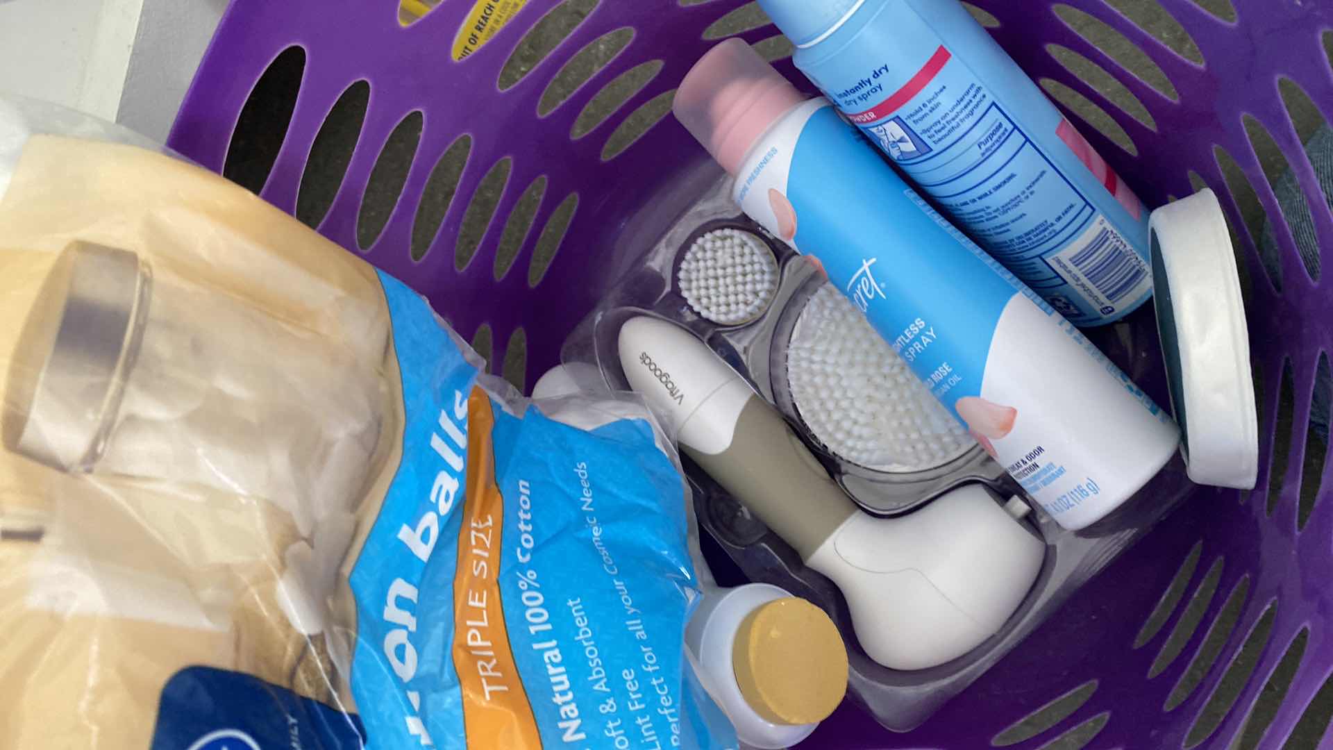 Photo 1 of CONTENTS UNDER MB SINK GRAB BARS, HAIR TOOLS AND MORE