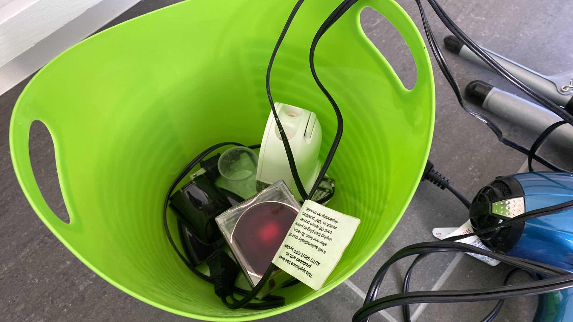 Photo 1 of CONTENTS UNDER MB SINK GRAB BARS, HAIR TOOLS AND MORE