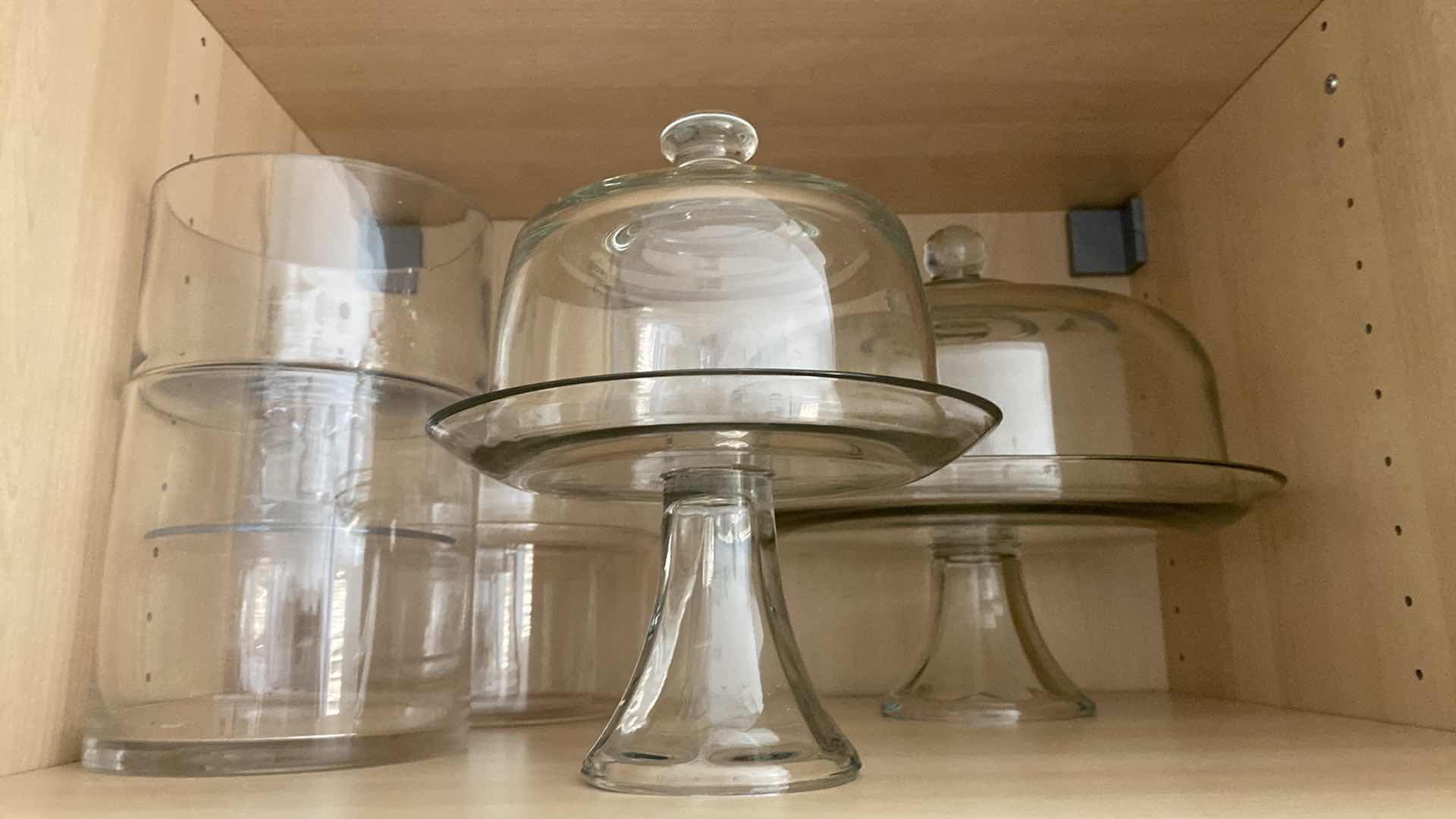 Photo 2 of GLASS CAKE AND DESERT SERVERS