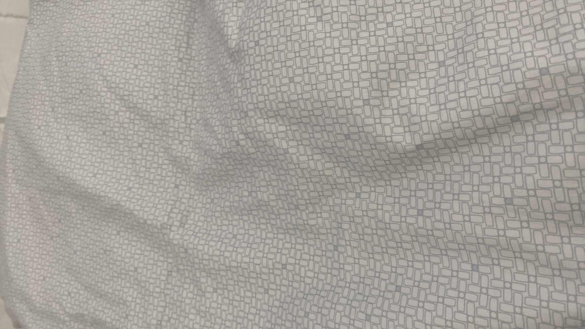 Photo 1 of CUSTOM KING REVERSIBLE DUVET WITH DOWN COMFORTER PALE BLUE COLOR