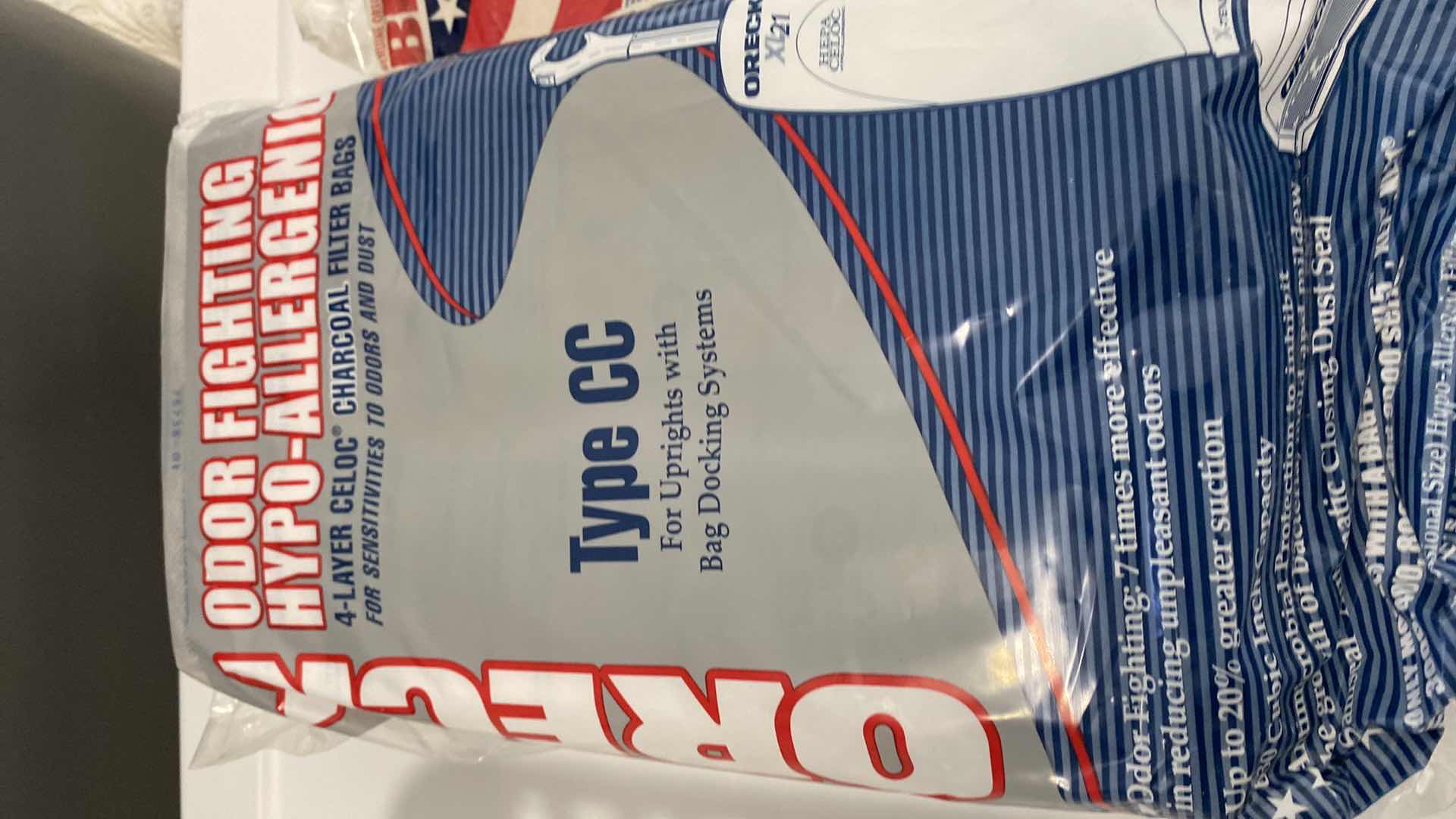 Photo 1 of ORECK VACUUM BAGS AND BELTS