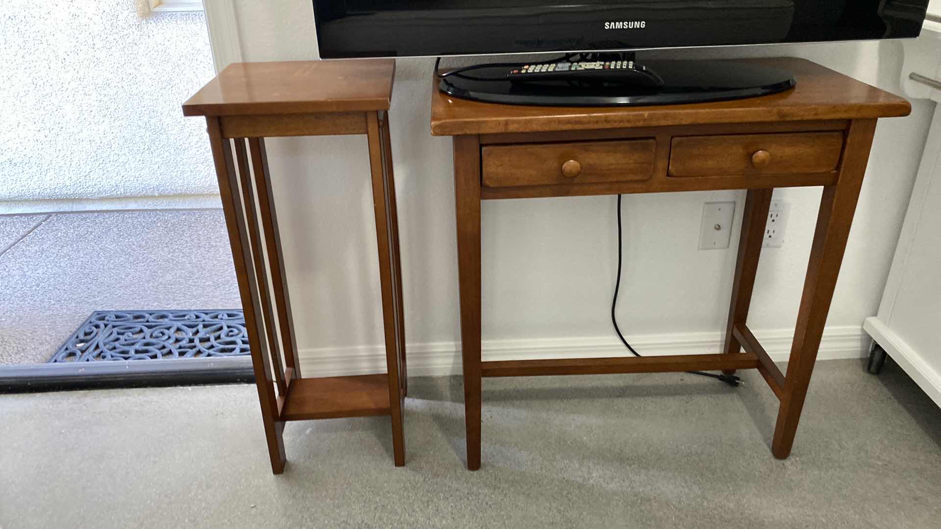 Photo 1 of PAIR OF TABLES LARGEST 29“ x 14“ H 29”