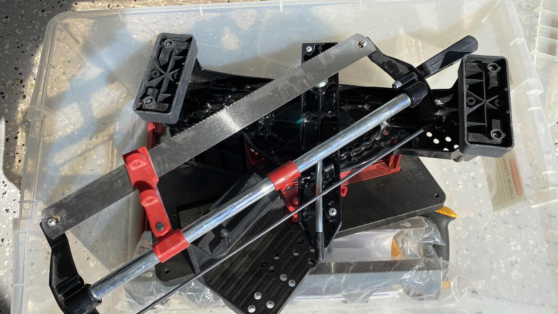 Photo 2 of MAGIC MITRE SAW IN STORAGE BOX