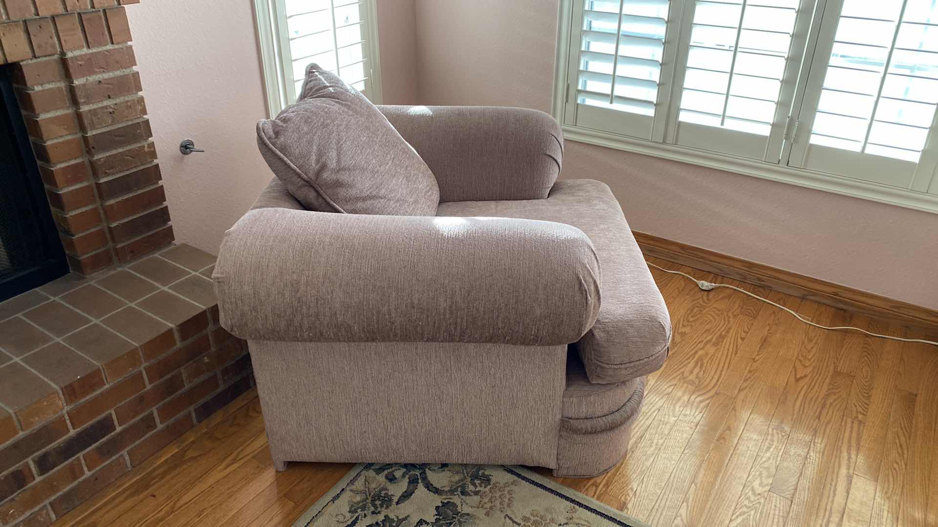 Photo 1 of MAUVE COLOR CHAIR 45” x 38” H 35”