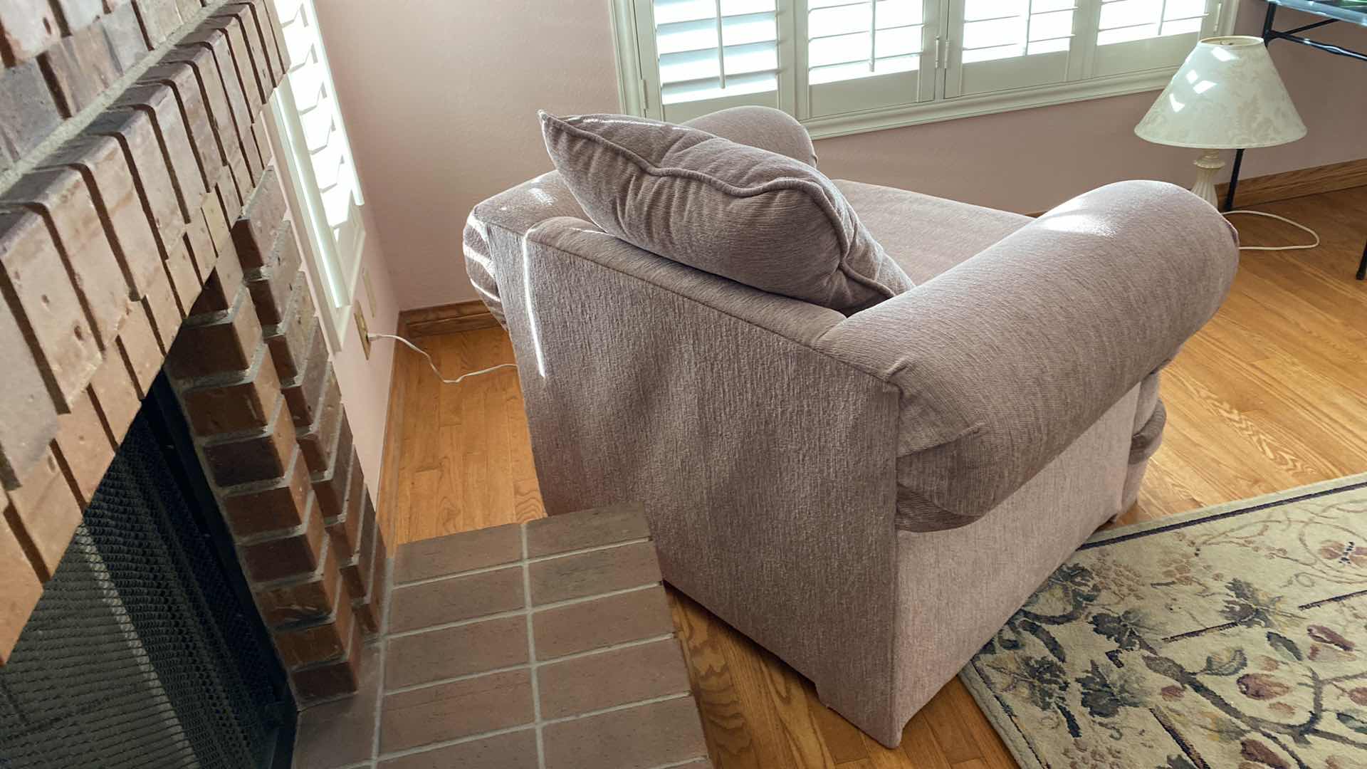 Photo 1 of MAUVE COLOR CHAIR 45” x 38” H 35”