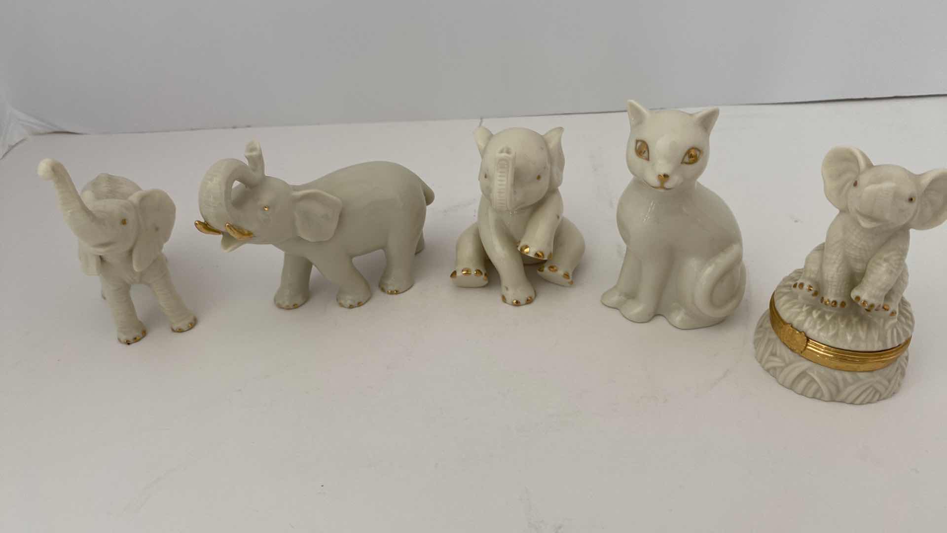 Photo 1 of LENOX ANIMAL FIGURINES H 3.5”