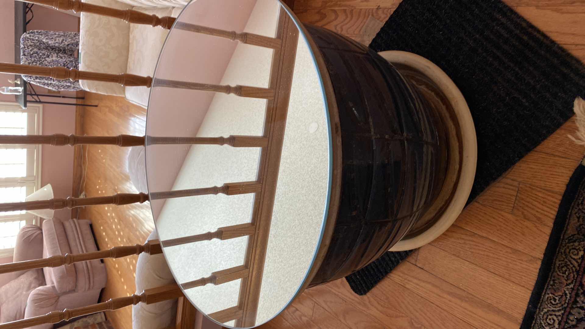 Photo 1 of CLAY POT 19” x 17” WITH SOIL