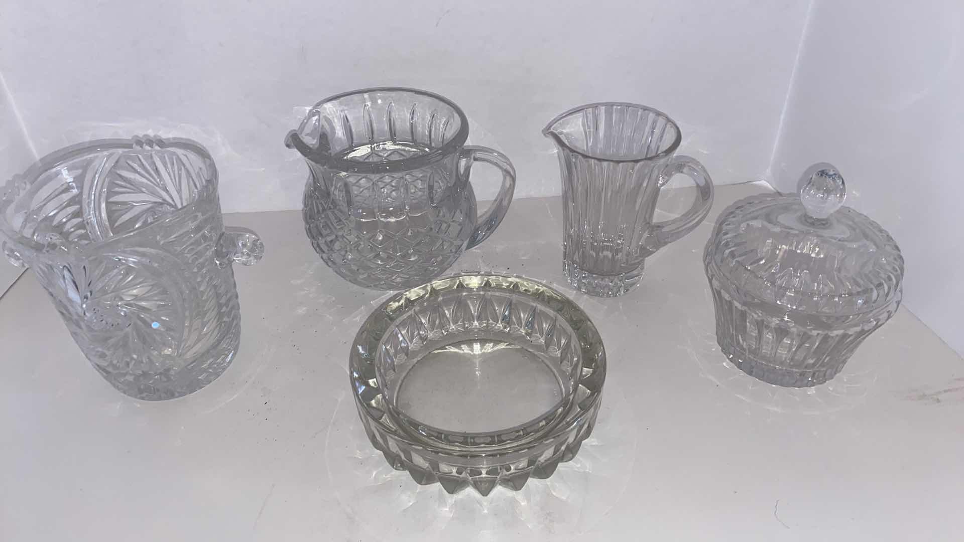 Photo 1 of 5-CRYSTAL SERVE WARE