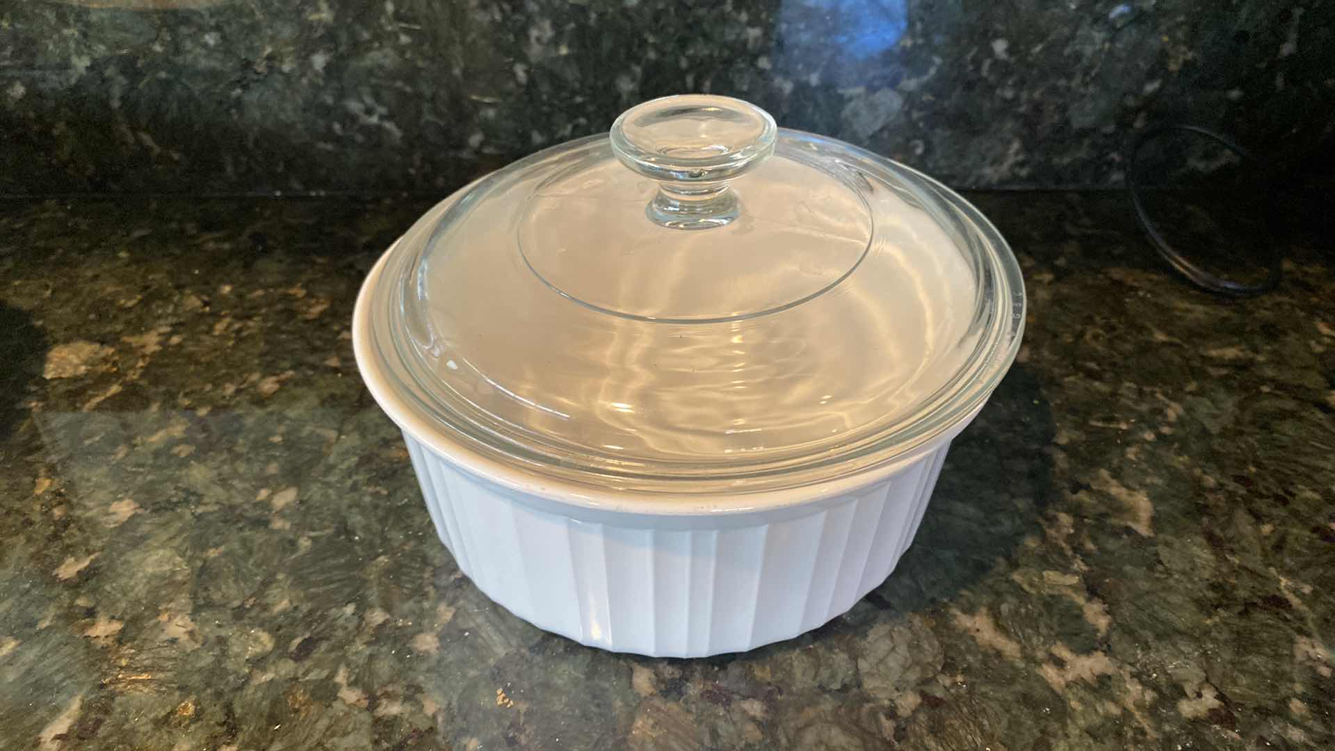 Photo 1 of CORNINGWARE FRENCH WHITE IN CABINET