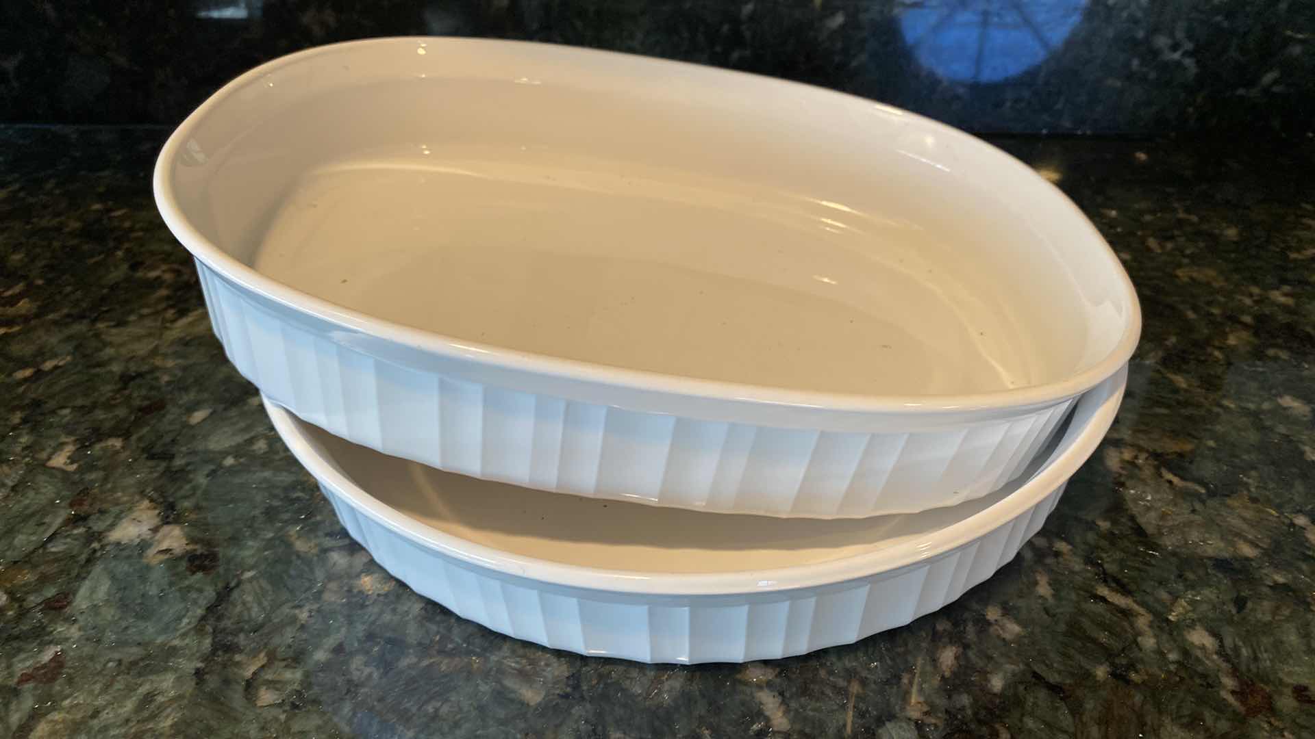 Photo 1 of CORNINGWARE FRENCH WHITE IN CABINET