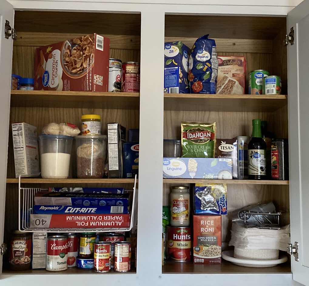 Photo 1 of CONTENTS OF KITCHEN CABINET FOOD AND MORE