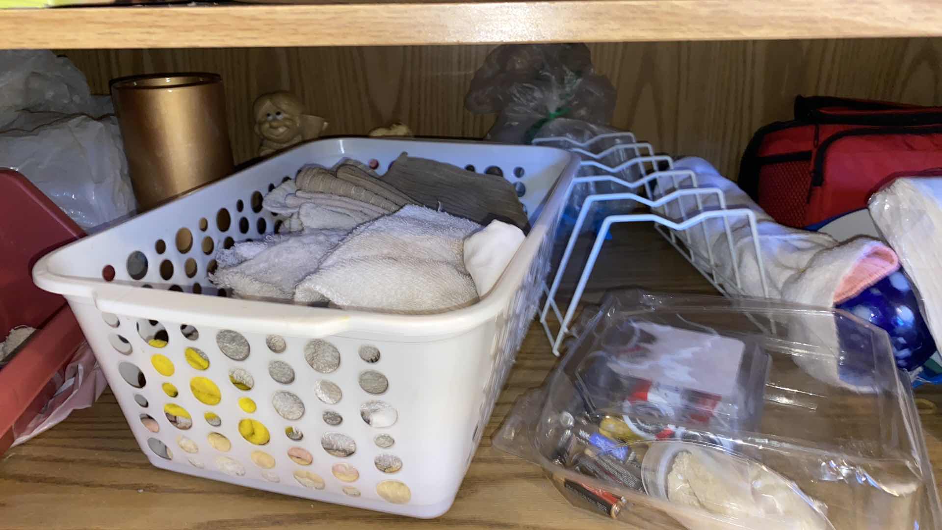 Photo 1 of CONTENTS OF KITCHEN CABINET PAPER GOODS AND MORE