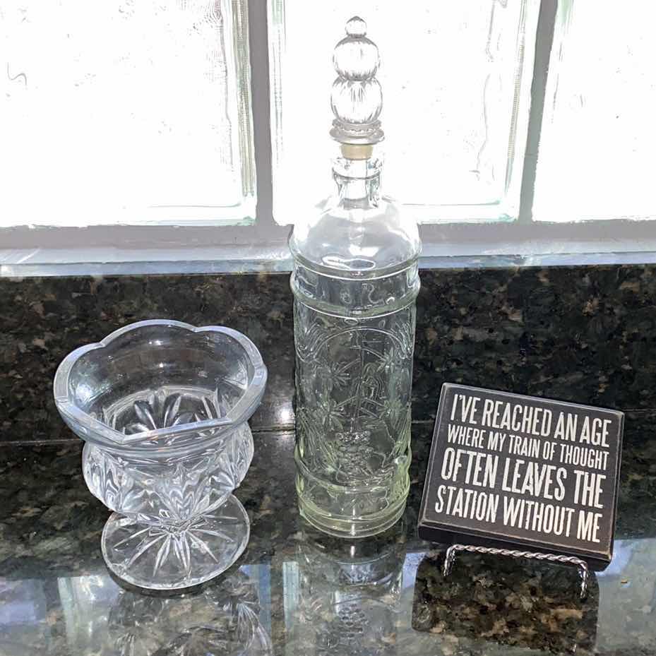 Photo 1 of GLASS DECANTER AND MORE