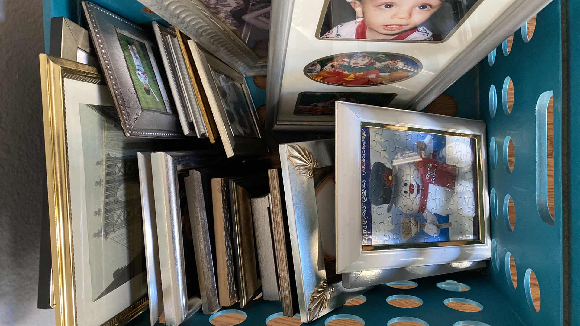 Photo 1 of CRATE OF PICTURE FRAMES