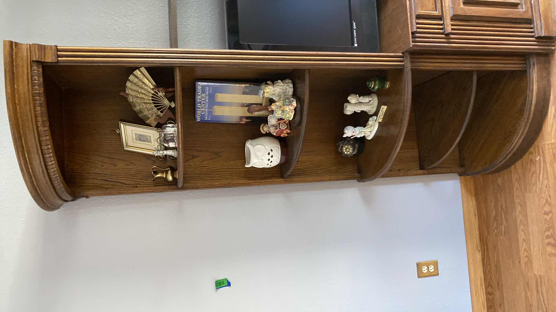 Photo 1 of ENTERTAINMENT CENTER 74” X 19” H 80”