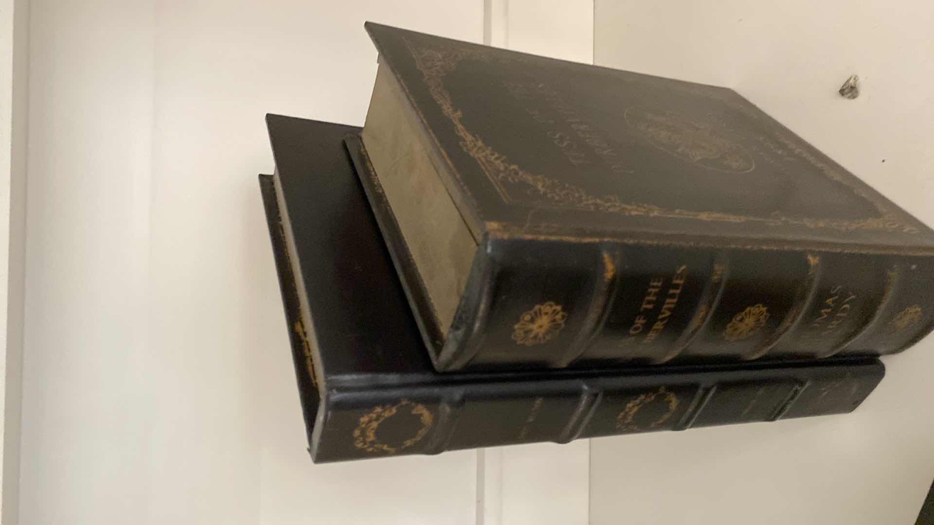 Photo 1 of 3-HOME DECOR BOOK BOXES LARGEST 8 1/2“ x 12“