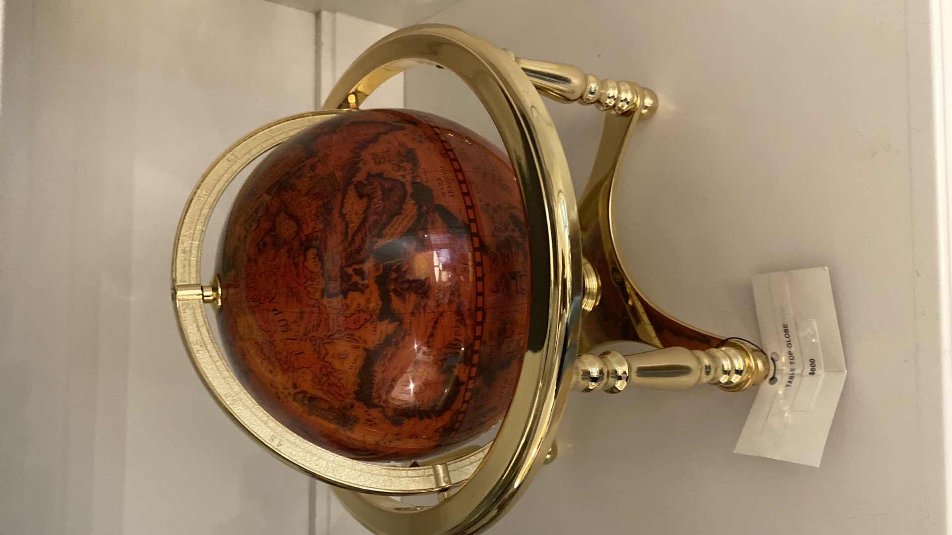 Photo 1 of ARTEM GALERIE TABLE TOP GLOBE 12” x 12 1/2”