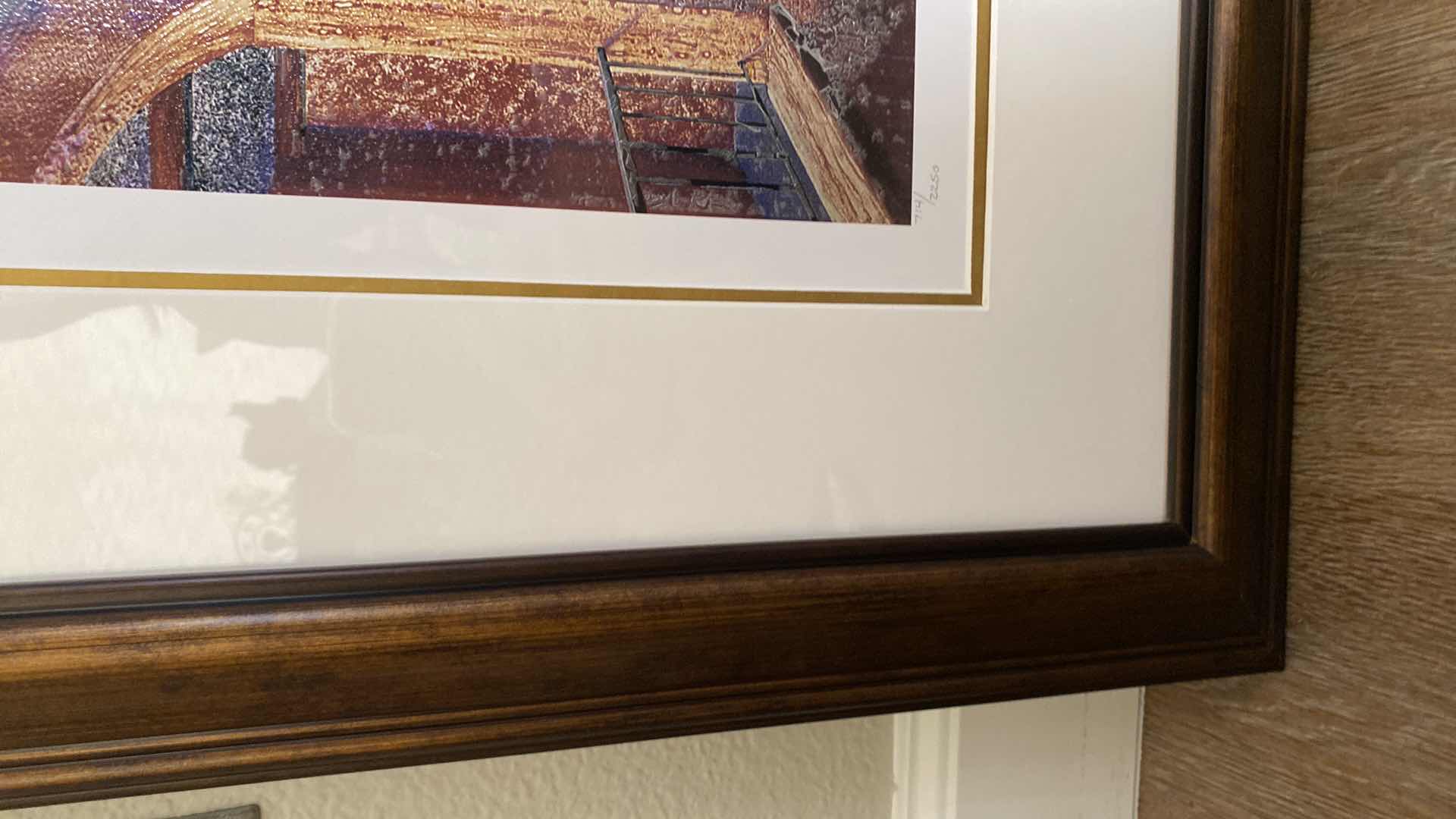 Photo 1 of $395 COA FRAMED “SUNDAY IN ROME” SIGNED 714/2250 BY KEN SHOTWELL ARTWORK 29” x 23”