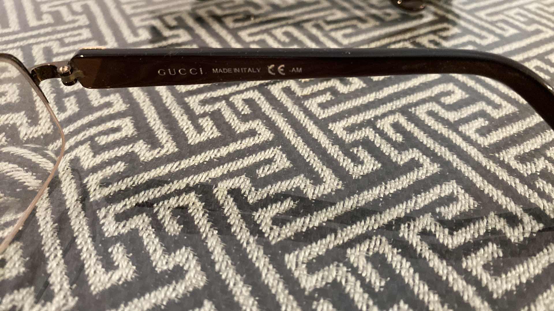 Photo 1 of 2 PAIR GUCCI PRESCRIPTION GLASSES - NO CASES