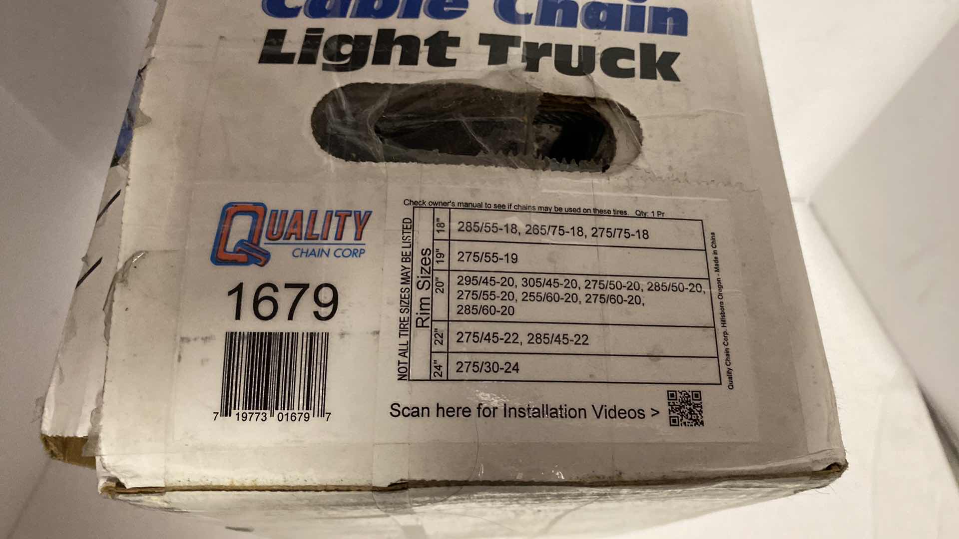 Photo 1 of COBRA JR. CABLE CHAINS FOR TRUCK SUV RV VAN