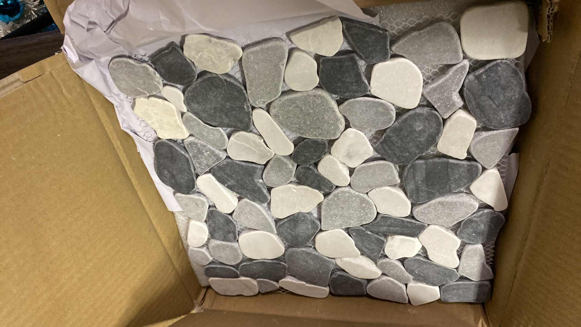 Photo 1 of EMSER TILE CULTURA SPRING  PEBBLE 12”X 12” MOSAIC 8 PIECES $45.99 EACH PIECE