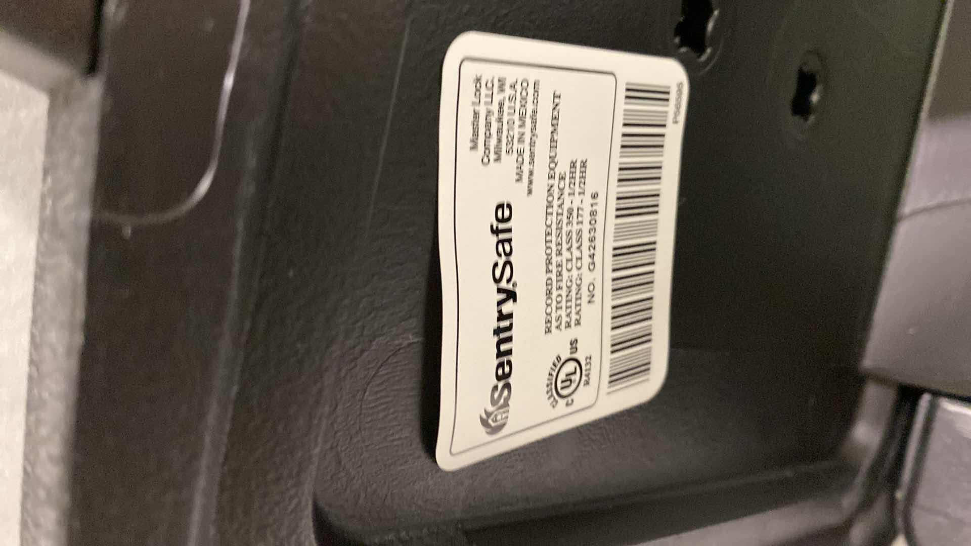 Photo 1 of SENTRY SAFE WITH KEY 14“ x 6“ x 10 1/2“