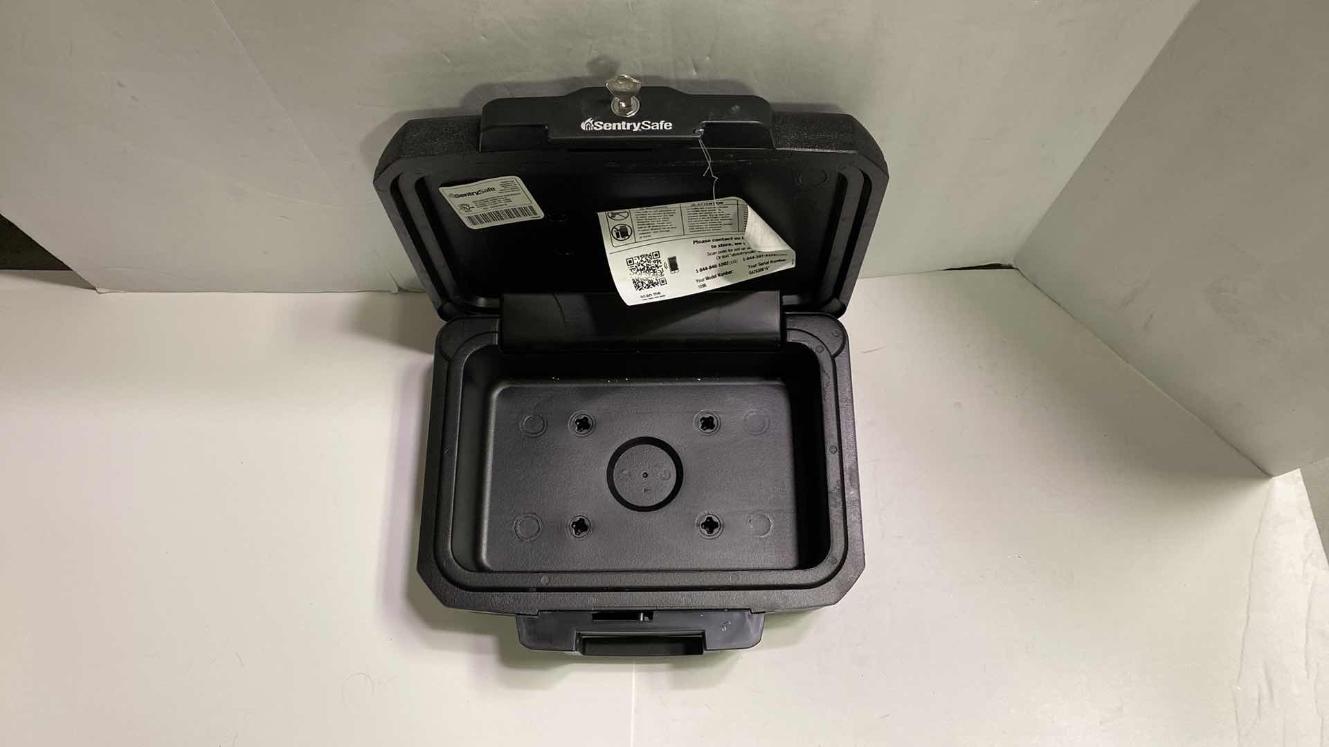 Photo 1 of SENTRY SAFE WITH KEY 14“ x 6“ x 10 1/2“