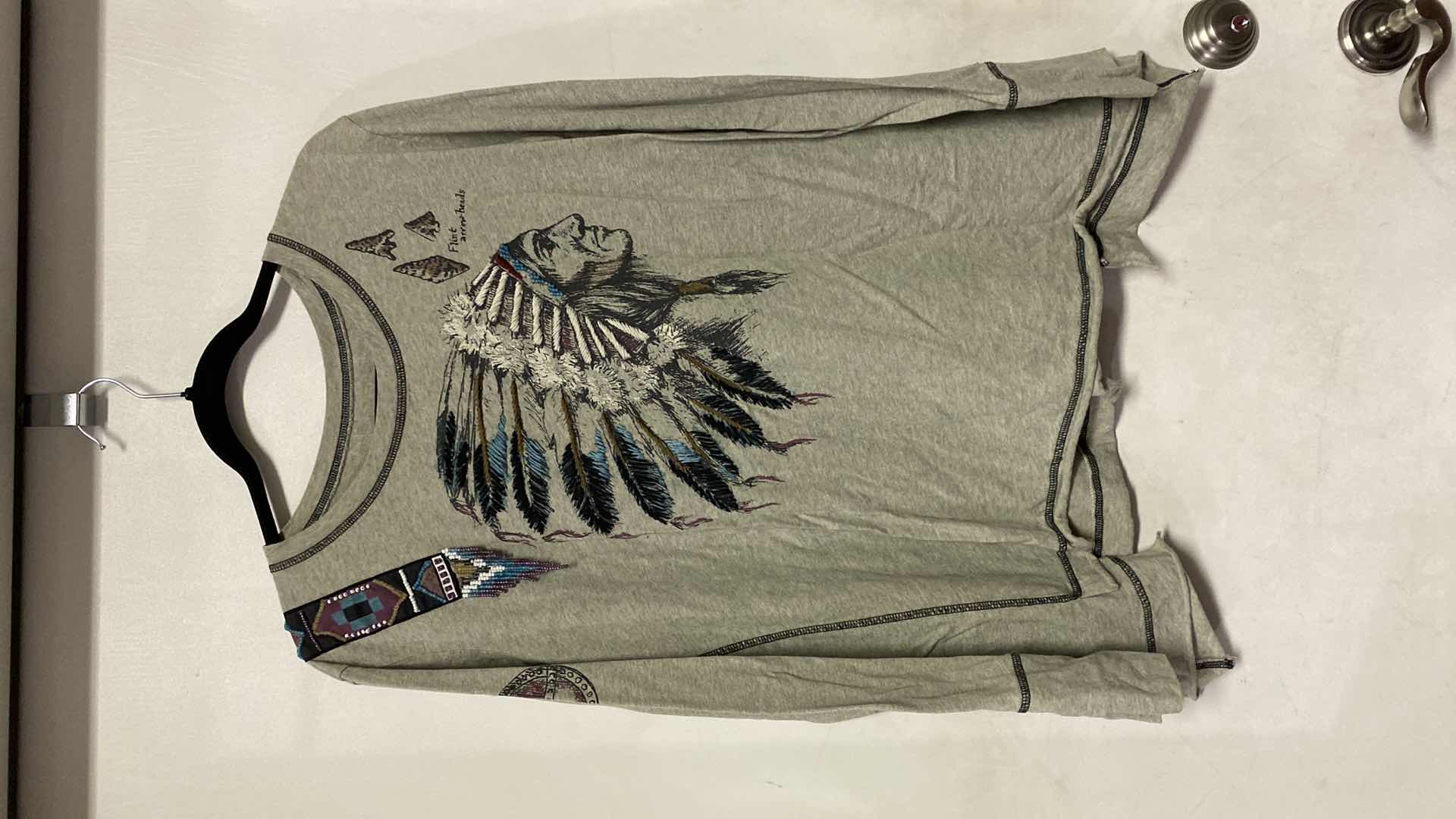 Photo 1 of WOMENS SIZE LARGE DOUBLE D RANCH BEADED T-SHIRT 