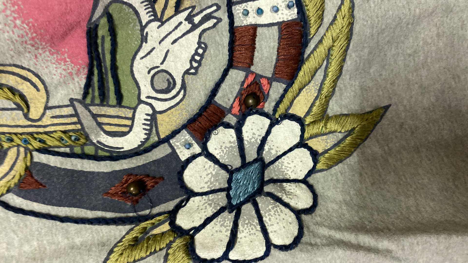 Photo 6 of WOMENS SIZE XL DOUBLE D RANCH T SHIRT WITH STUDS AND EMBROIDERY 