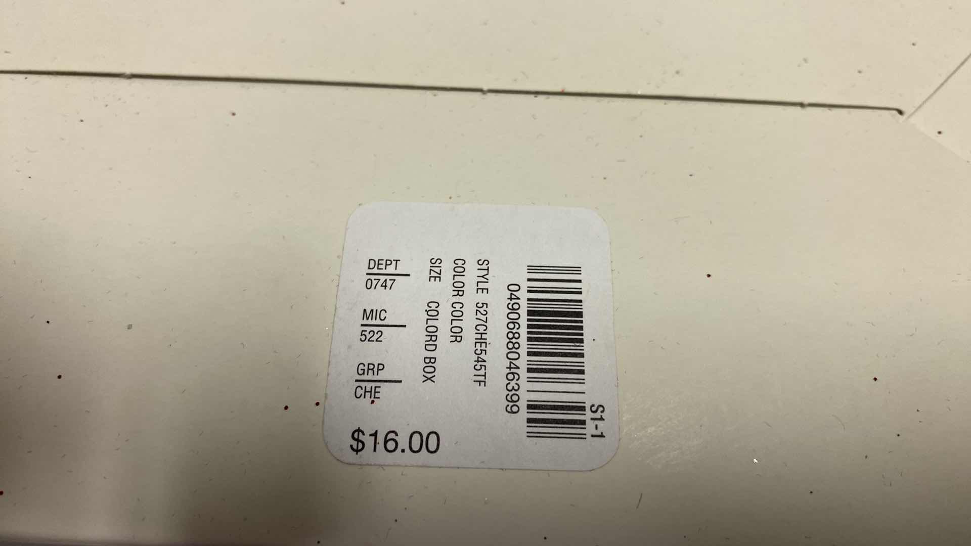 Photo 5 of 7 GLASS PLAID TRIMSETTER CHRISTMAS ORNAMENTS FROM DILLARDS 4” NOT INCLUDING  STRING