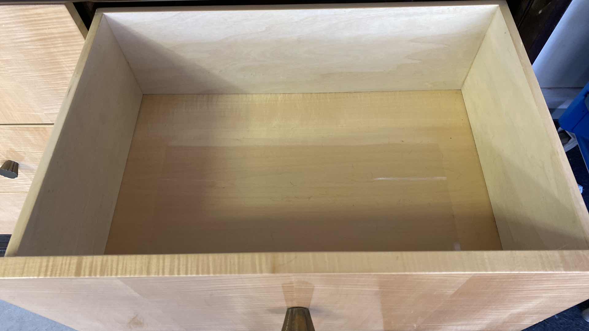 Photo 1 of LACQUER FINISH DRESSER WITH MIRROR TOP SELF CLOSING DRAWERS DOVETAIL CONSTRUCTION  FROM WYNN RESORT 48 1/2“ x 19“ H 36”