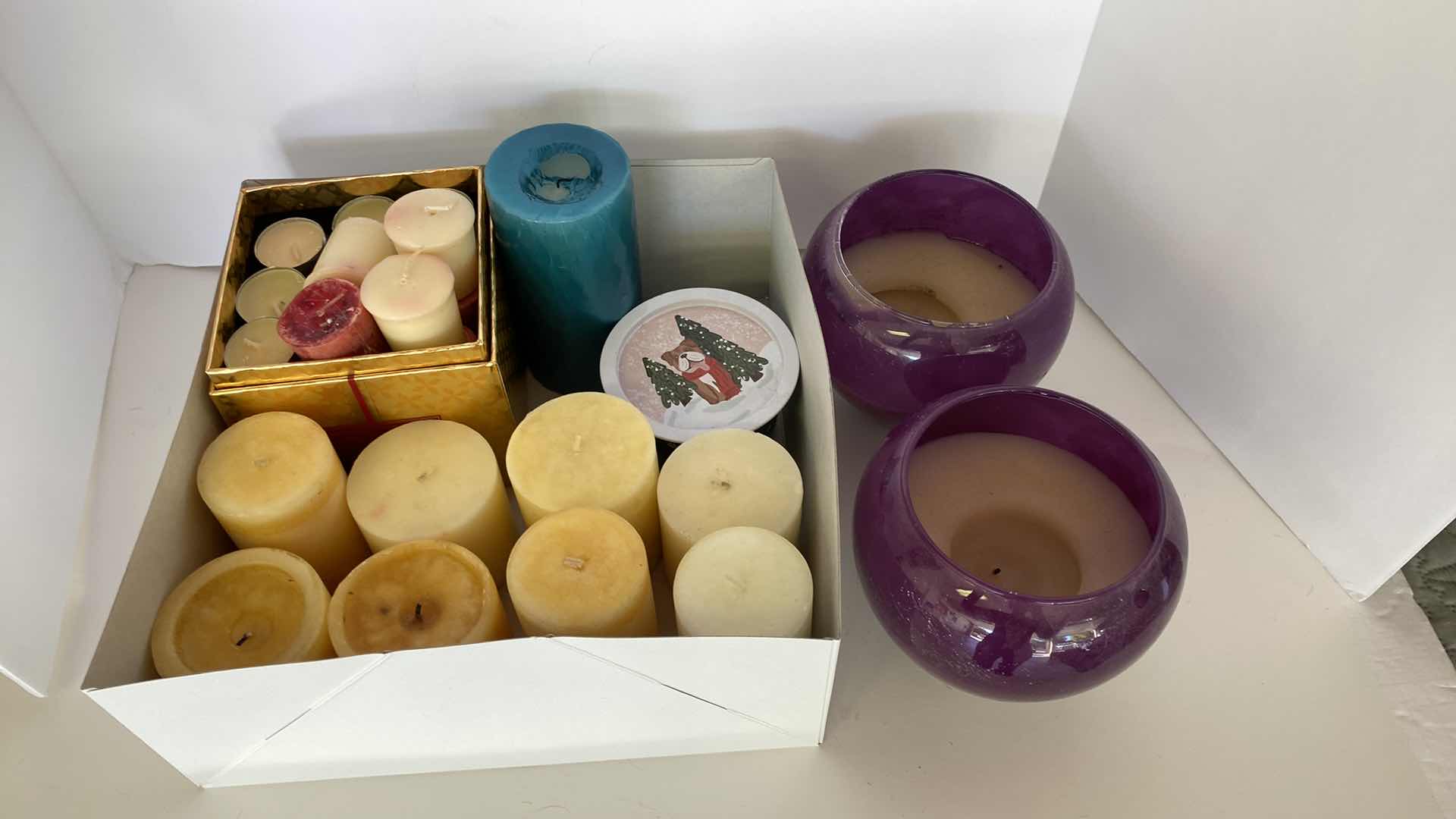 Photo 1 of ESQUE GLASS CANDLES AND MORE CANDLES