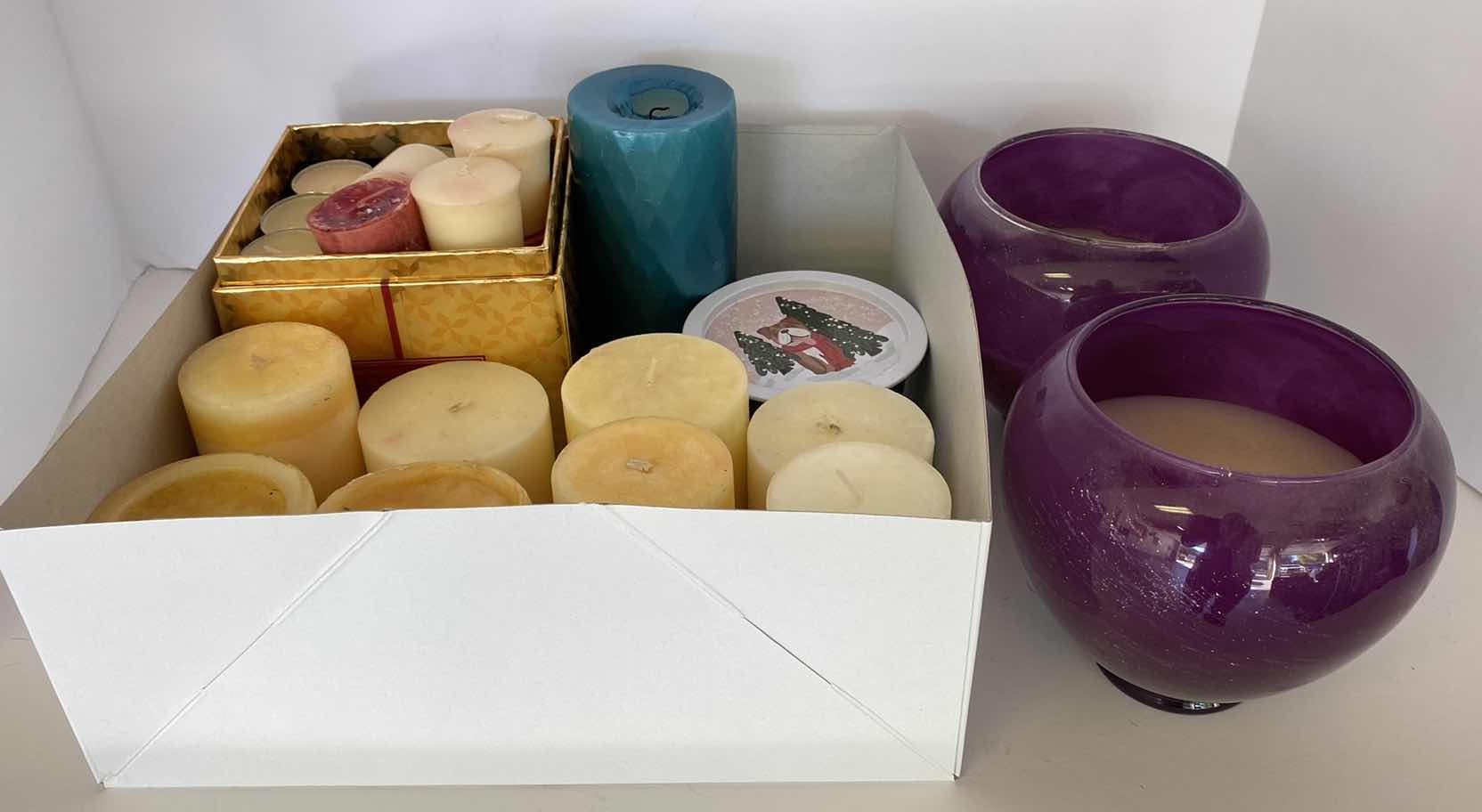 Photo 1 of ESQUE GLASS CANDLES AND MORE CANDLES