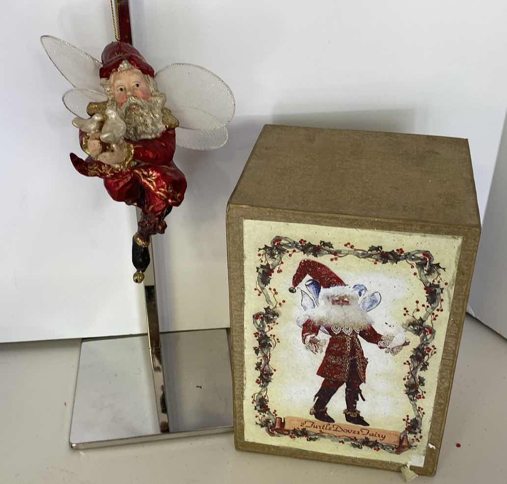 Photo 1 of $65 MARK ROBERTS BLOWN GLASS ORNAMENTS 6”