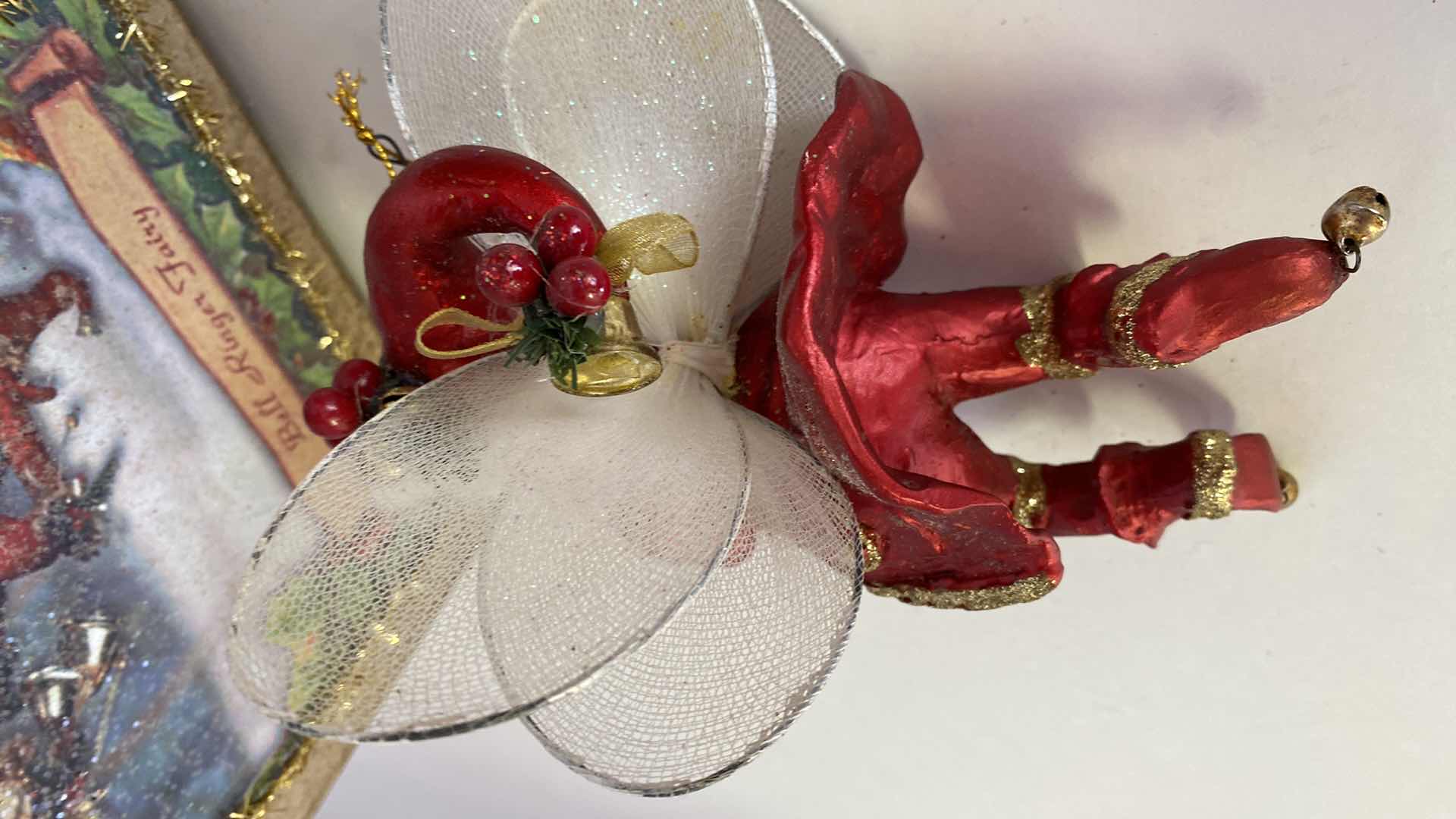 Photo 1 of $65 MARK ROBERTS BLOWN GLASS ORNAMENTS 6”