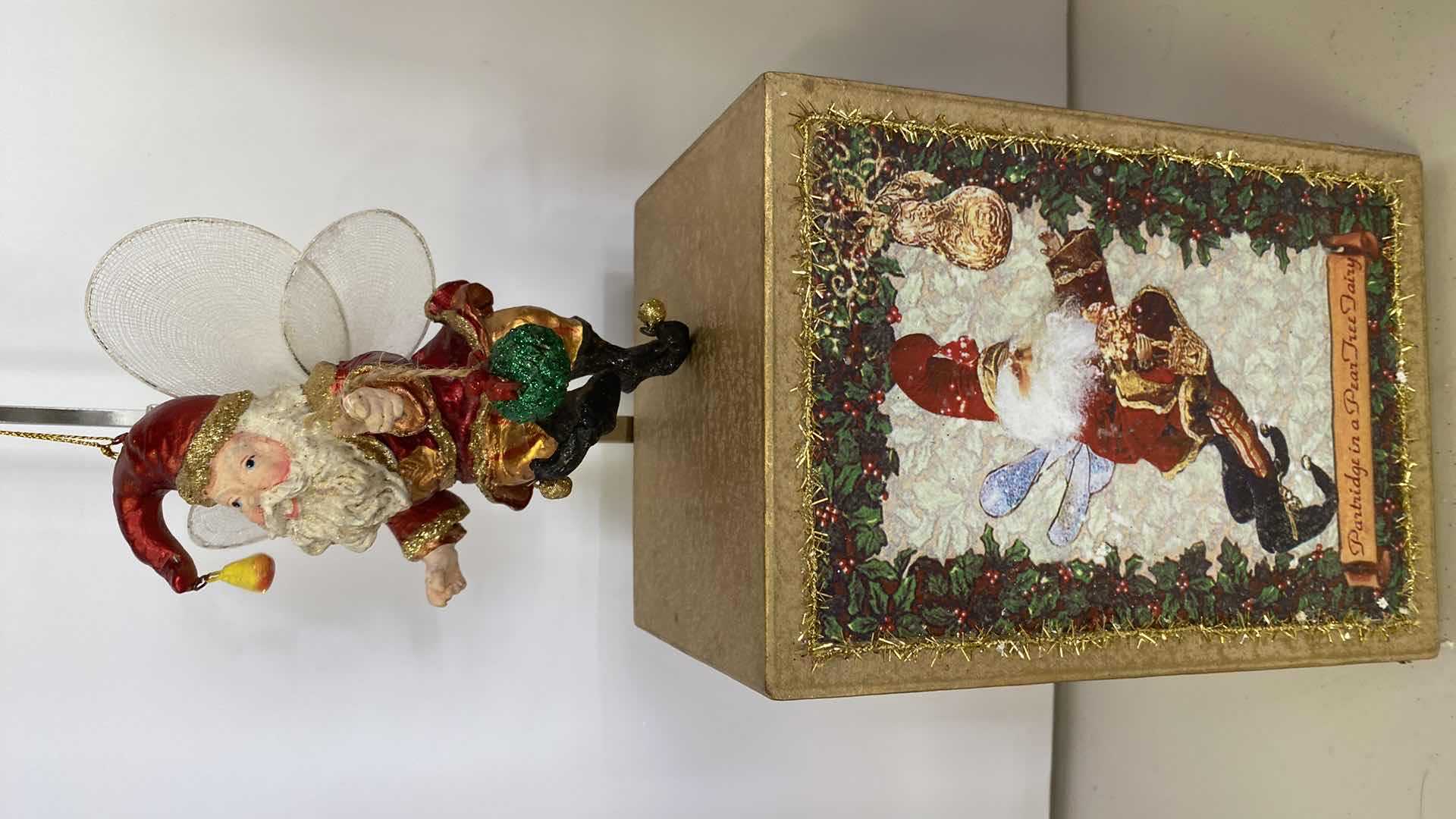 Photo 1 of $65 MARK ROBERTS BLOWN GLASS ORNAMENTS 6”