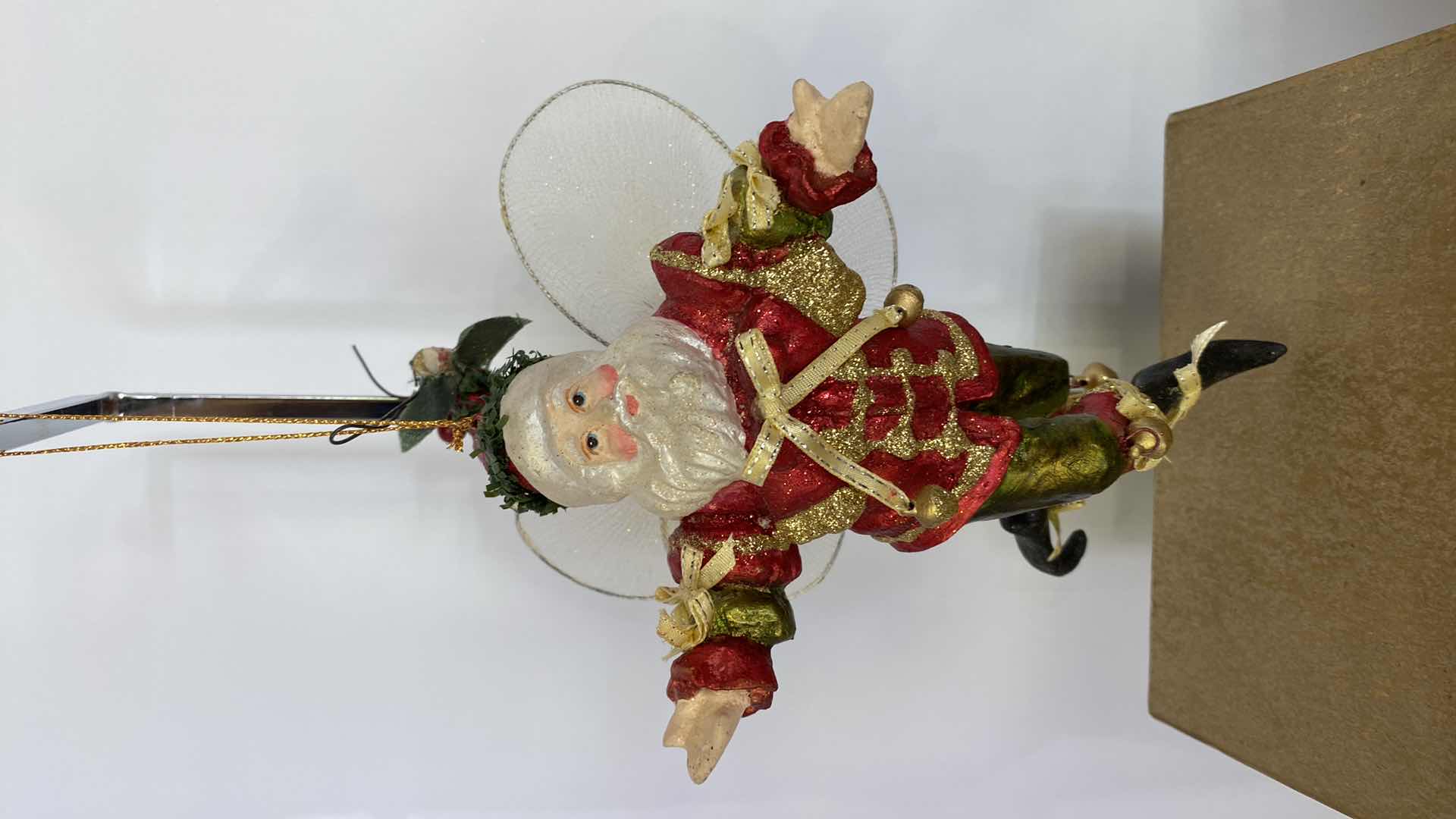 Photo 1 of $65 MARK ROBERTS BLOWN GLASS ORNAMENTS 6”