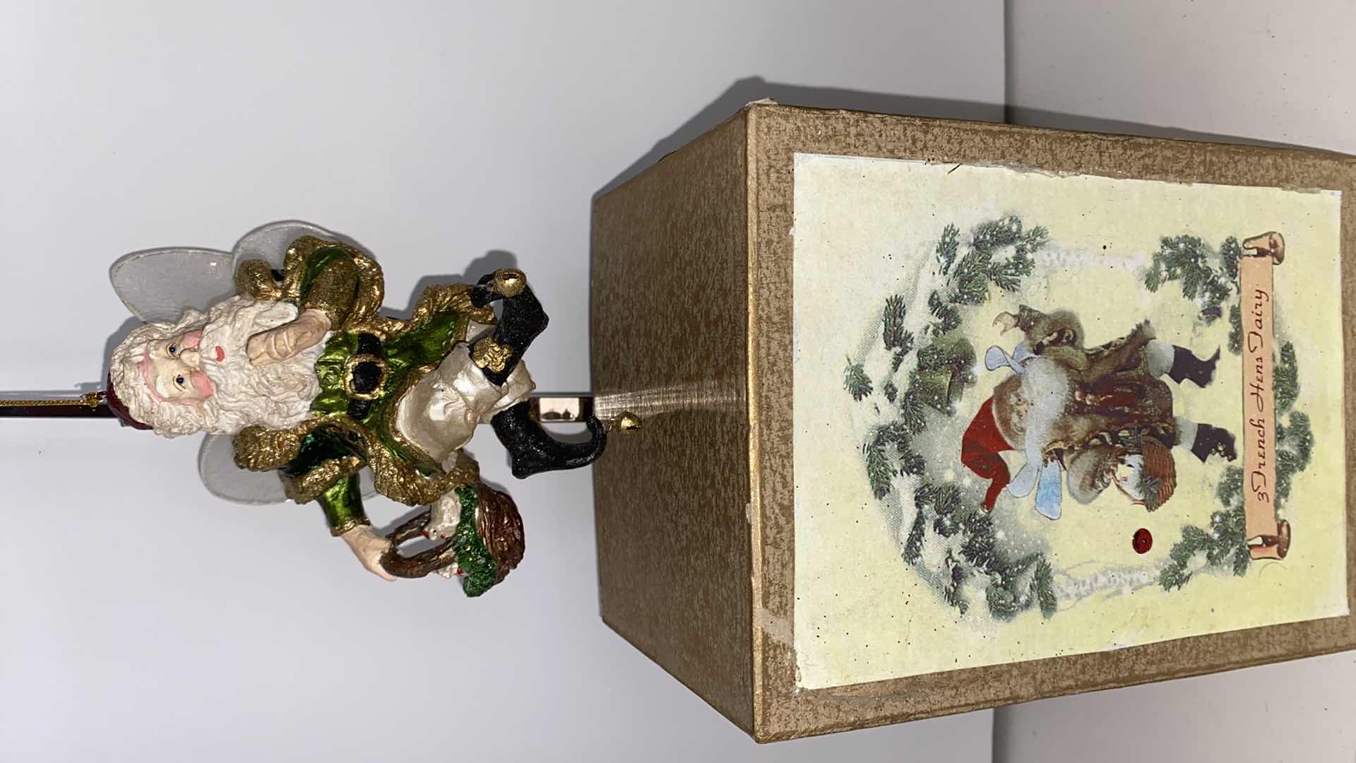 Photo 1 of $65 MARK ROBERTS BLOWN GLASS ORNAMENTS 6”