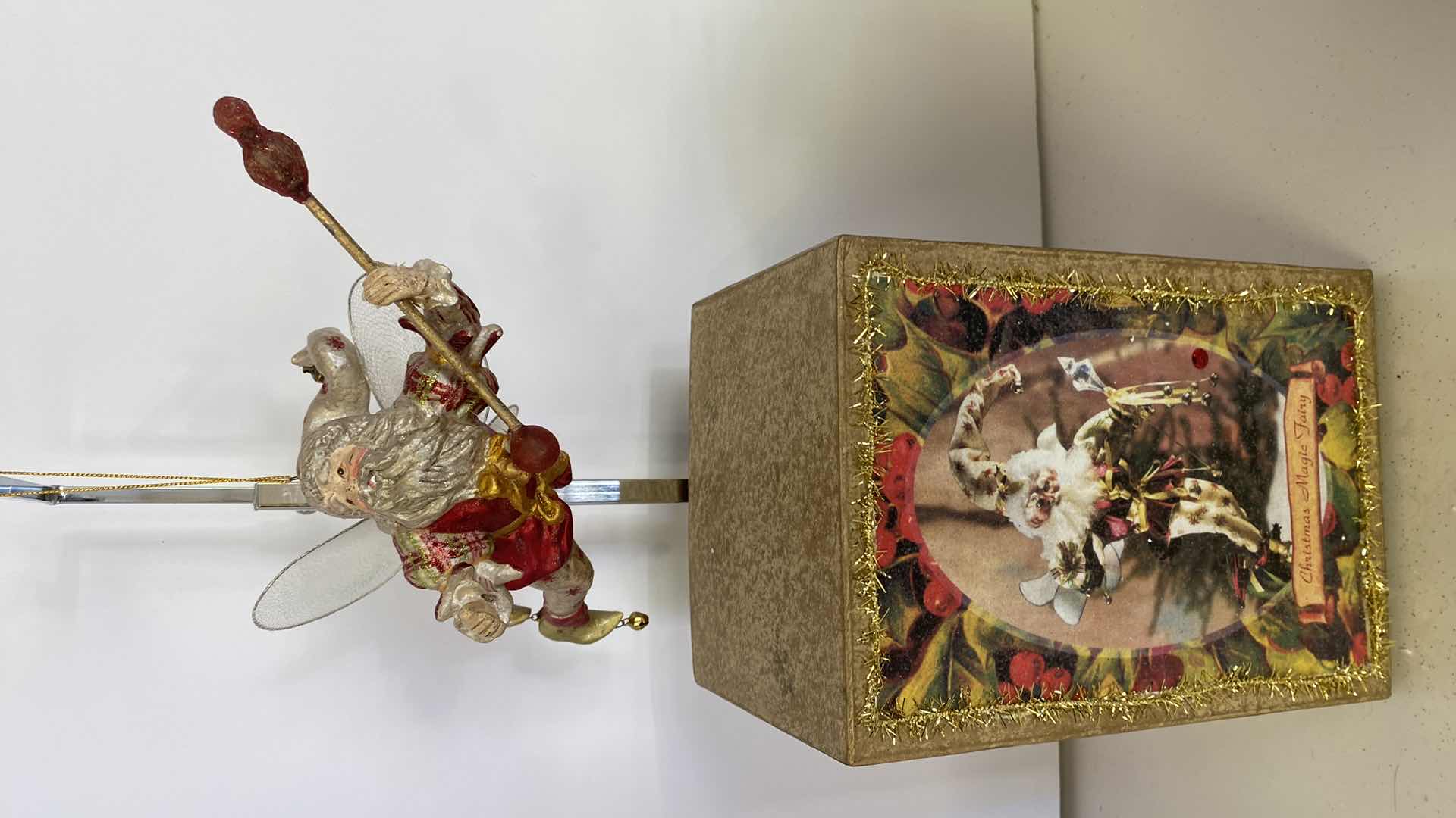 Photo 1 of MARK ROBERTS BLOWN GLASS ORNAMENTS 6”