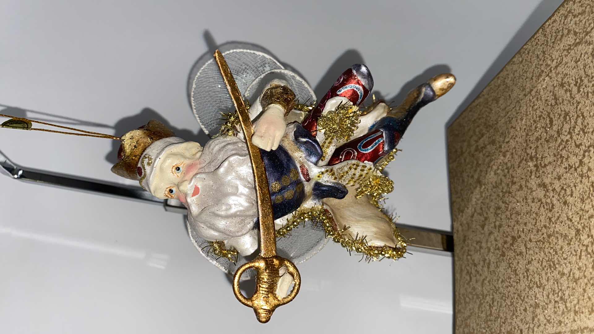 Photo 1 of $65 MARK ROBERTS BLOWN GLASS ORNAMENTS 6”