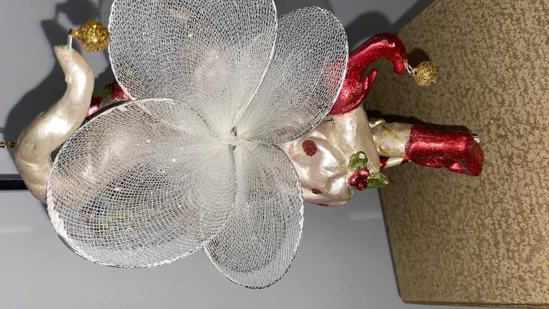 Photo 1 of $65 MARK ROBERTS BLOWN GLASS ORNAMENTS 6”