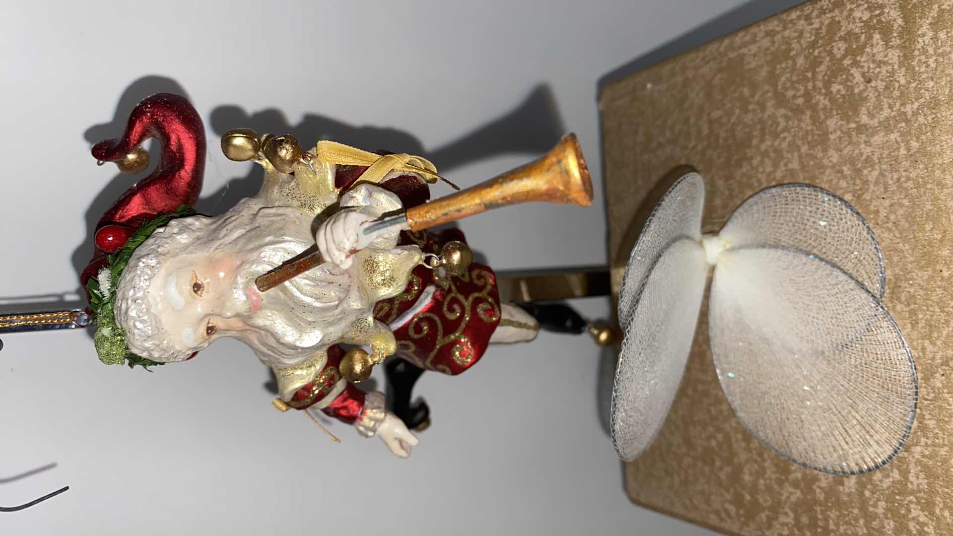 Photo 1 of MARK ROBERTS GLASS BLOWN ORNAMENTS 6"
