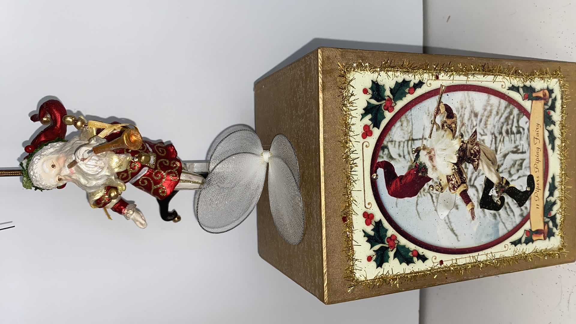 Photo 1 of MARK ROBERTS GLASS BLOWN ORNAMENTS 6"