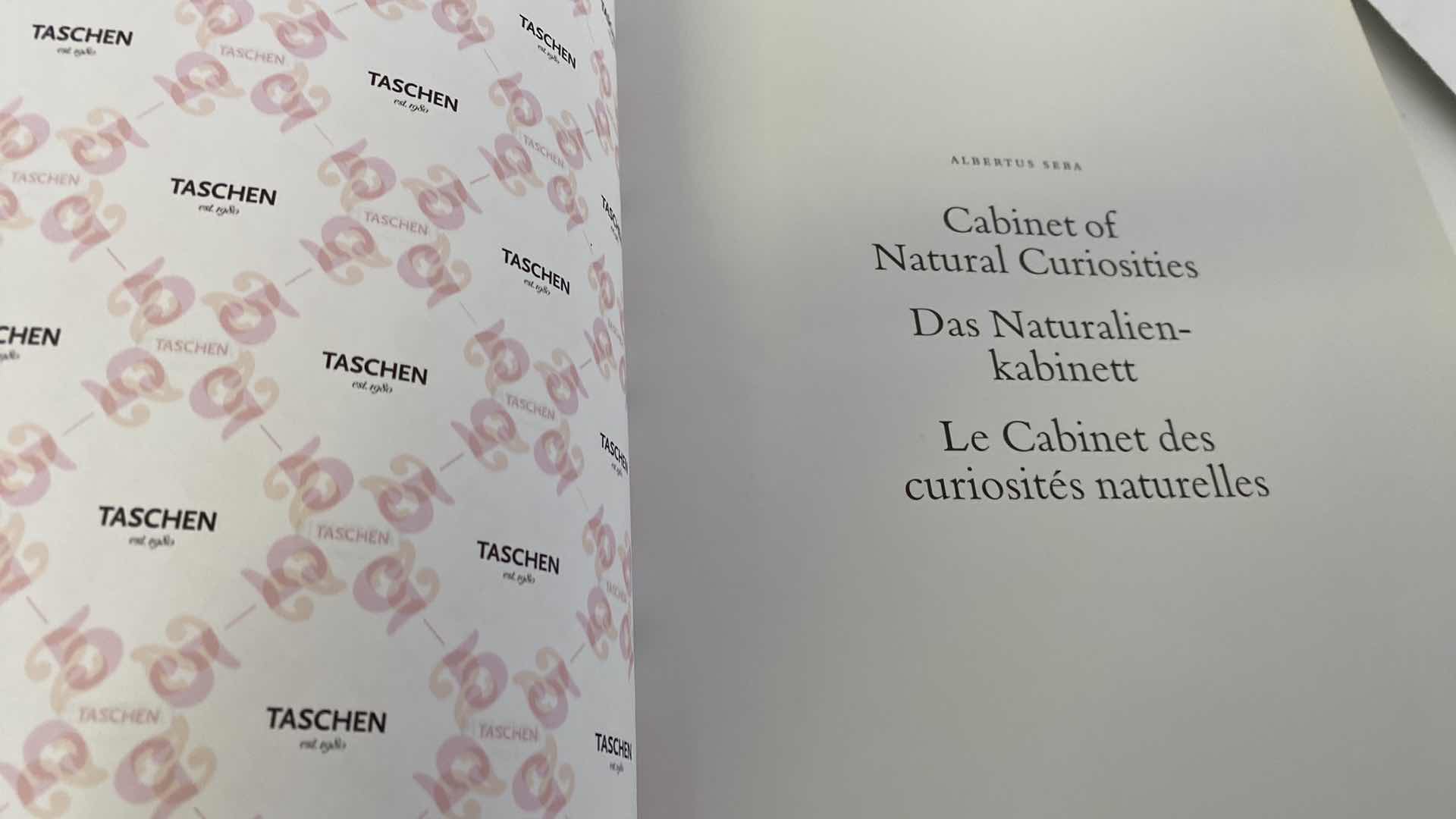 Photo 2 of TASCHEN “CABINET OF NATURAL CURIOSITIES” COFFEE TABLE BOOK 10” x 15”