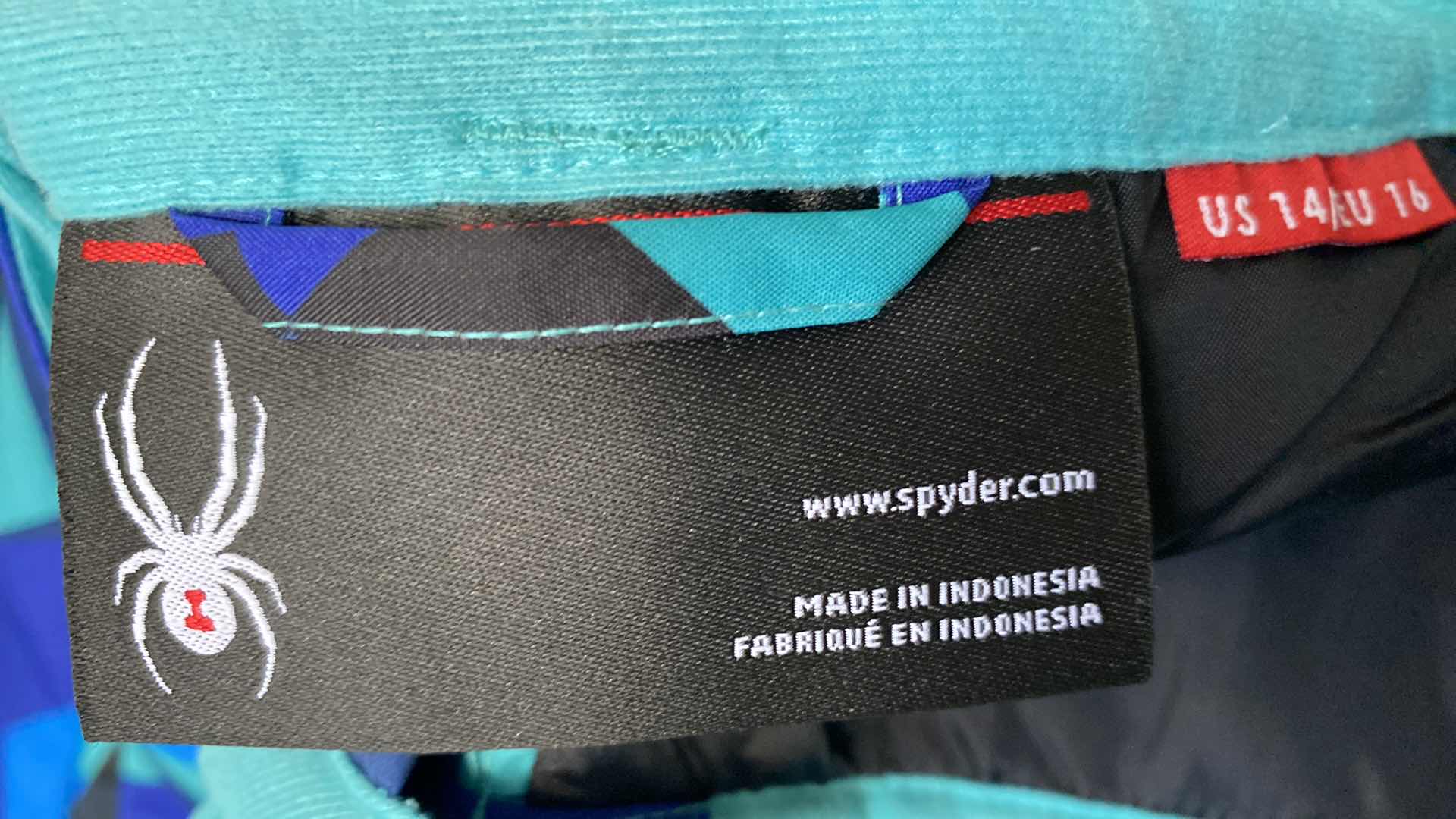 Photo 1 of WOMENS SIZE 14 SPYDER STRETCH SKI PANTS LIKE NEW