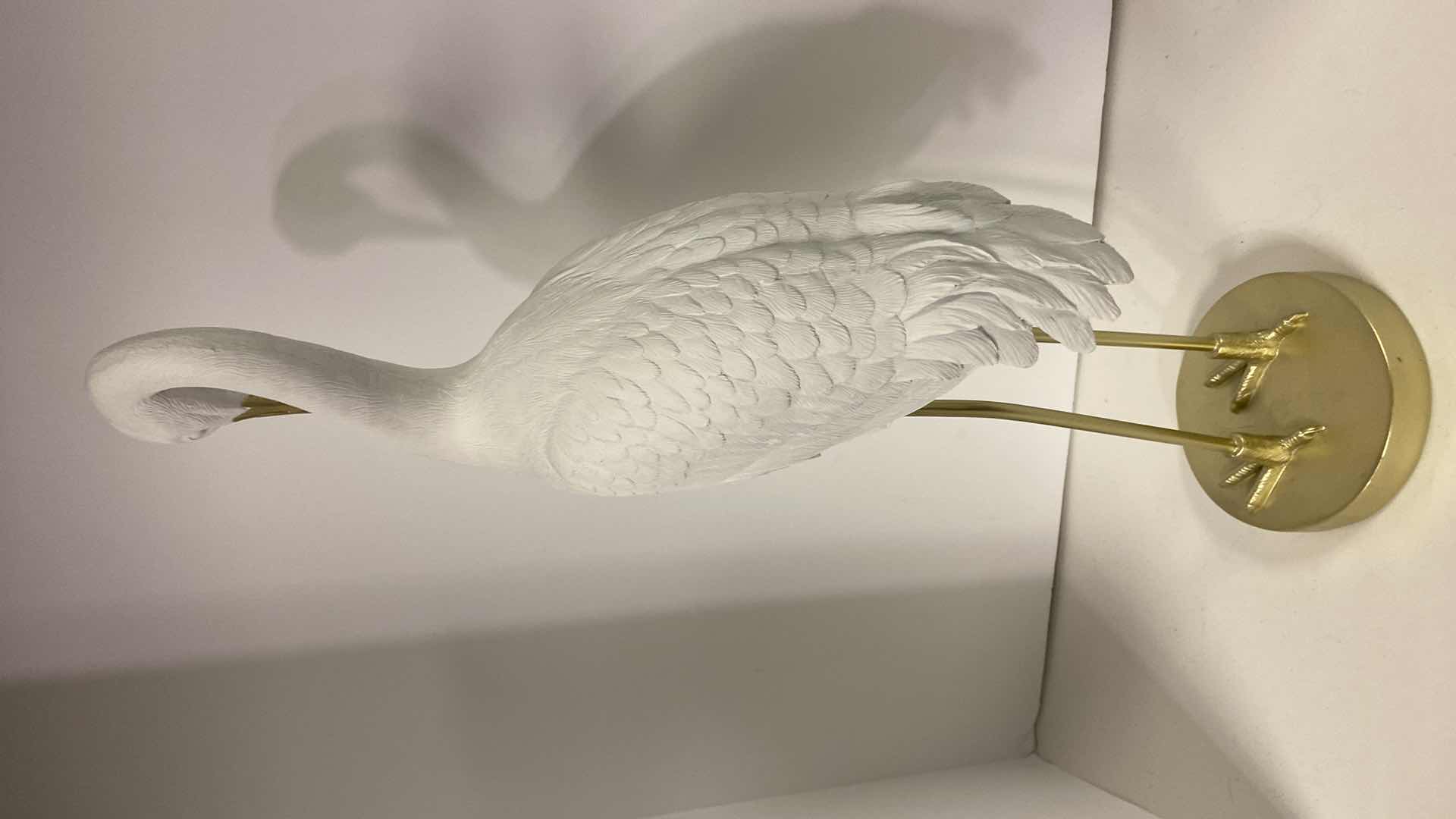 Photo 1 of STANDING CRANE #1 FROM ZGALLERIE H 25.5”